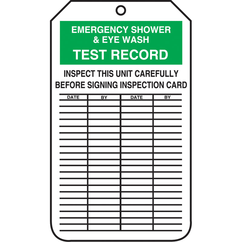 Inspection Tags