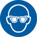 Safety Goggles Pictogram Labels