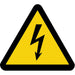Electricity ISO Warning Safety Labels