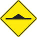 Speed Bump Traffic Sign