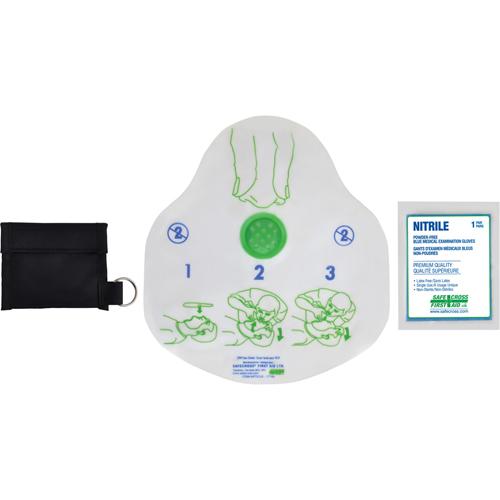Safecross® CPR Kit in Pouch With Belt Loop