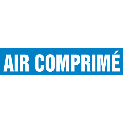 "Air Comprimé" Pipe Marker