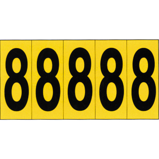 Individual Adhesive Number Markers