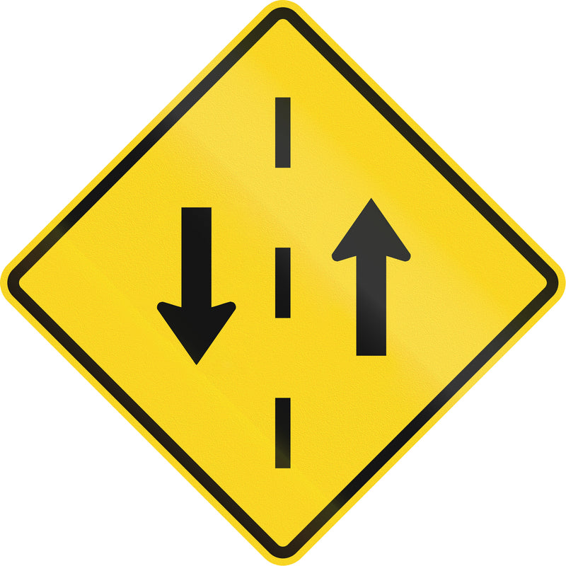 Two-Way Traffic Sign