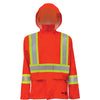 Hi-Vis FR/PU Safety Rain Jackets