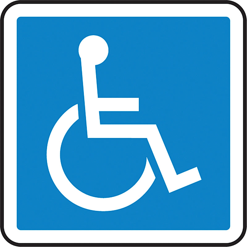 Handicap CSA Safety Sign