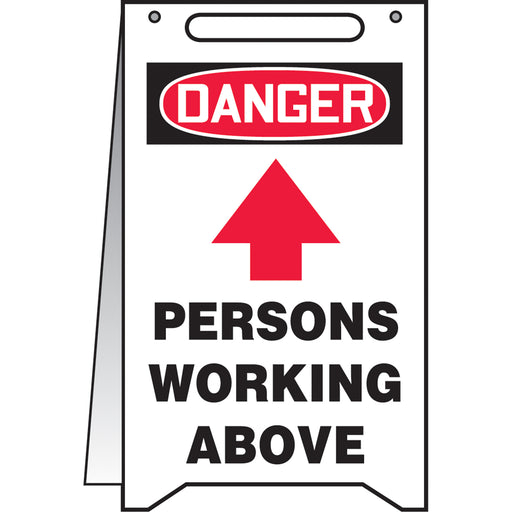 "Persons Working Above" Fold-Ups™ Sign