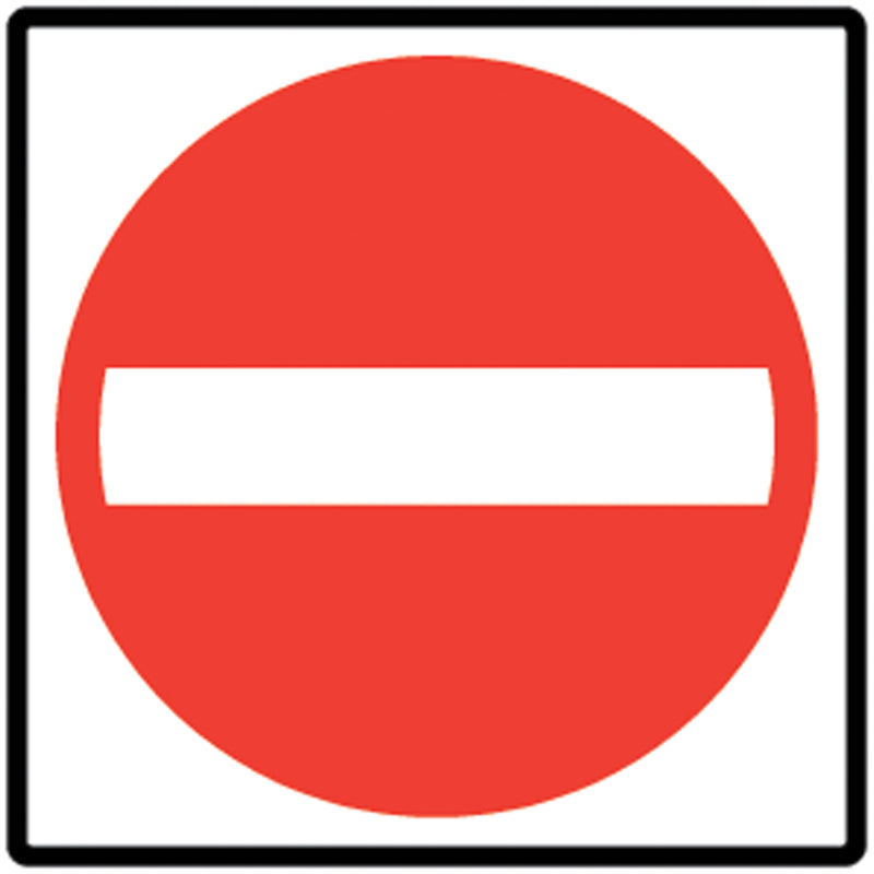 Do Not Enter Traffic Sign