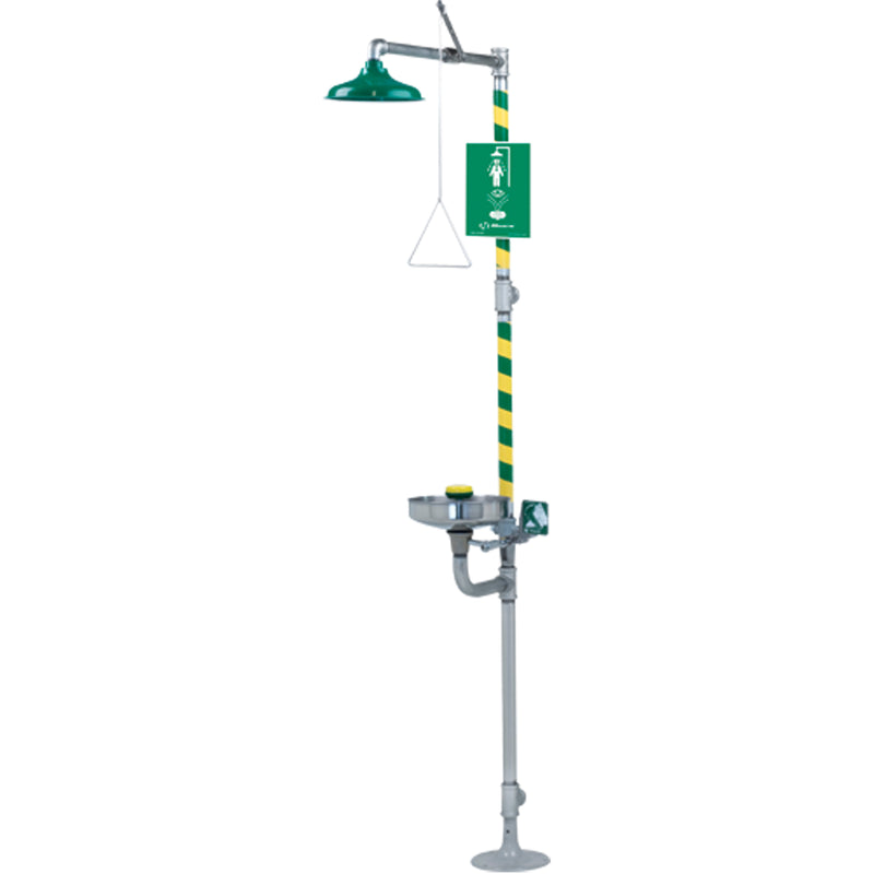 Combination Emergency Shower and Eye/Face Wash Stations