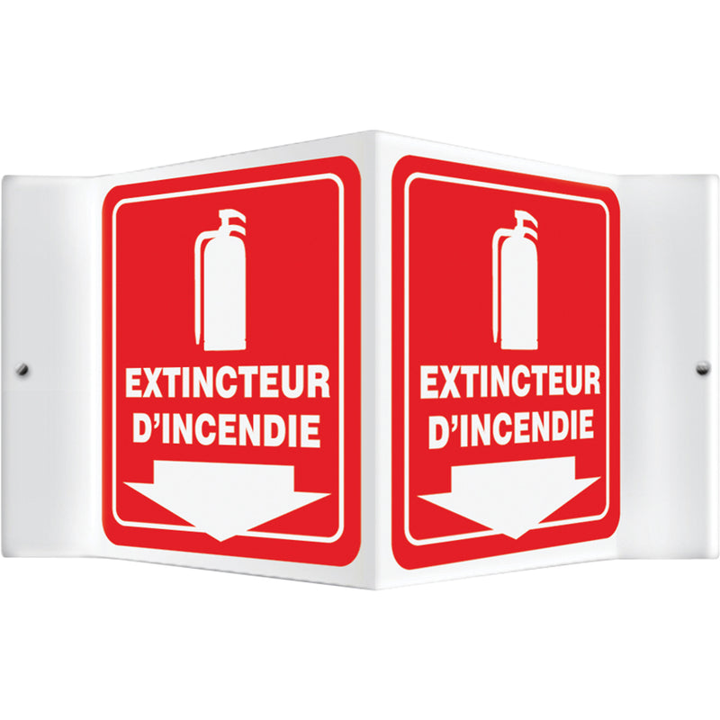 "Extincteur d'incendie" Projection™ Sign