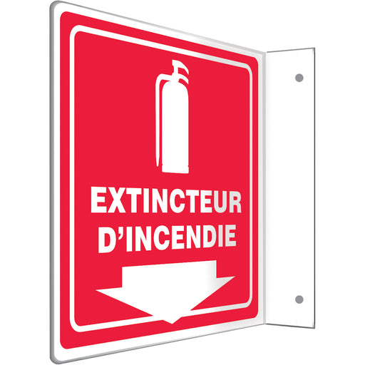 "Extincteur d'incendie" Projection™ Sign
