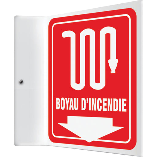 "Boyau d'incendie" Projection™ Sign