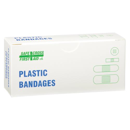 Plastic Bandages, Assorted Sizes