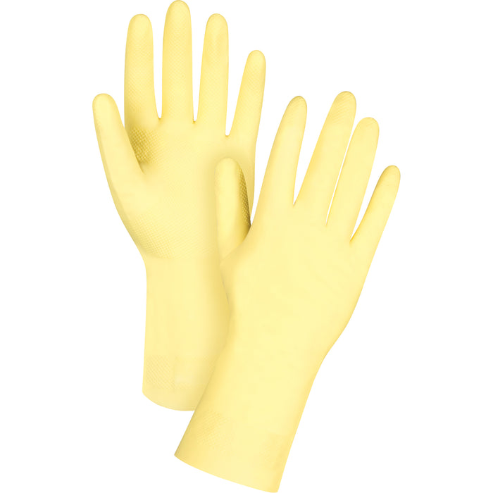 Canary Yellow Chemical-Resistant Gloves