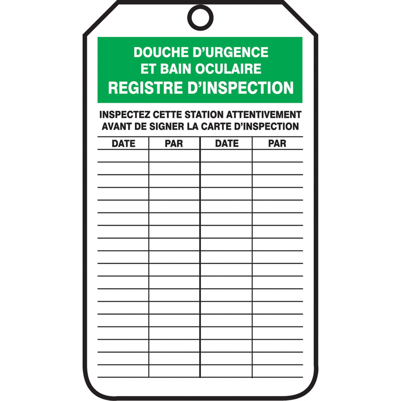 Inspection Tags
