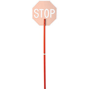 Traffic Control Sign Plastic Handle