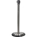 Free-Standing Crowd Control Barrier Receiver Post With Wheels