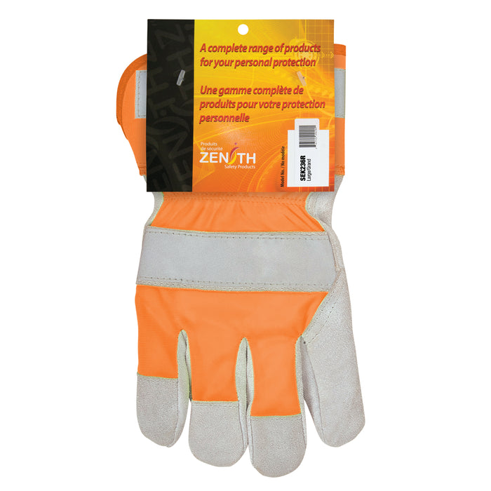 Premium Quality High Visibility Fitters Gloves