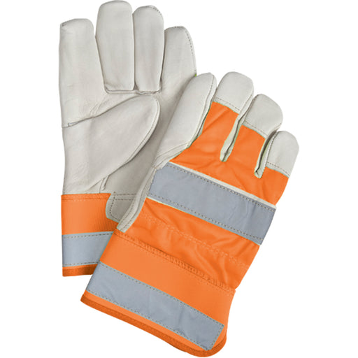 Orange High-Visibility Superior Warmth Fitters Gloves