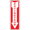 "Extincteur" Sign