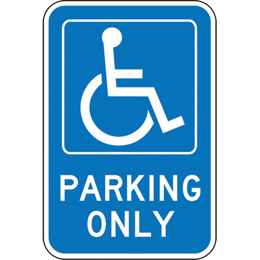 Handicapped Designated Parking Sign