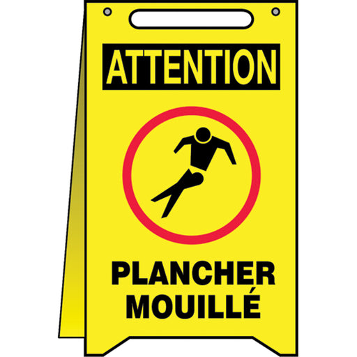 "Plancher mouillé" Fold-Ups™ Sign