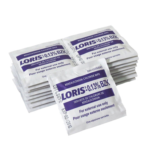 Benzalkonium Wipes