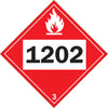 1202 Fuel Oil Flammable Liquid TDG Placard