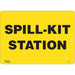 "Spill Kit Station" Sign