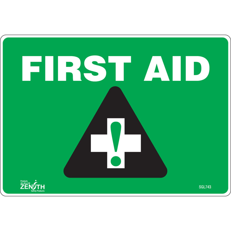 "First Aid" Sign