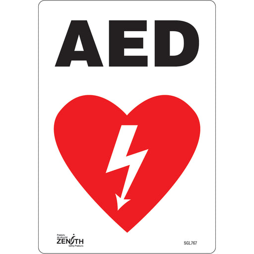"AED" Sign