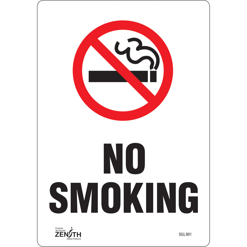 "No Smoking" Sign