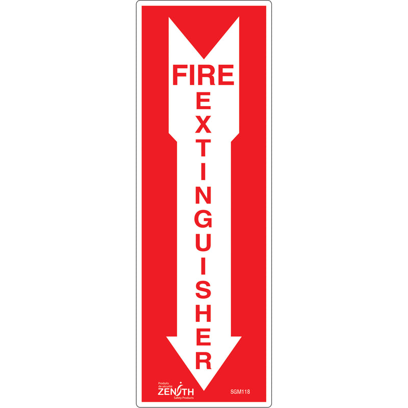 "Fire Extinguisher" Sign