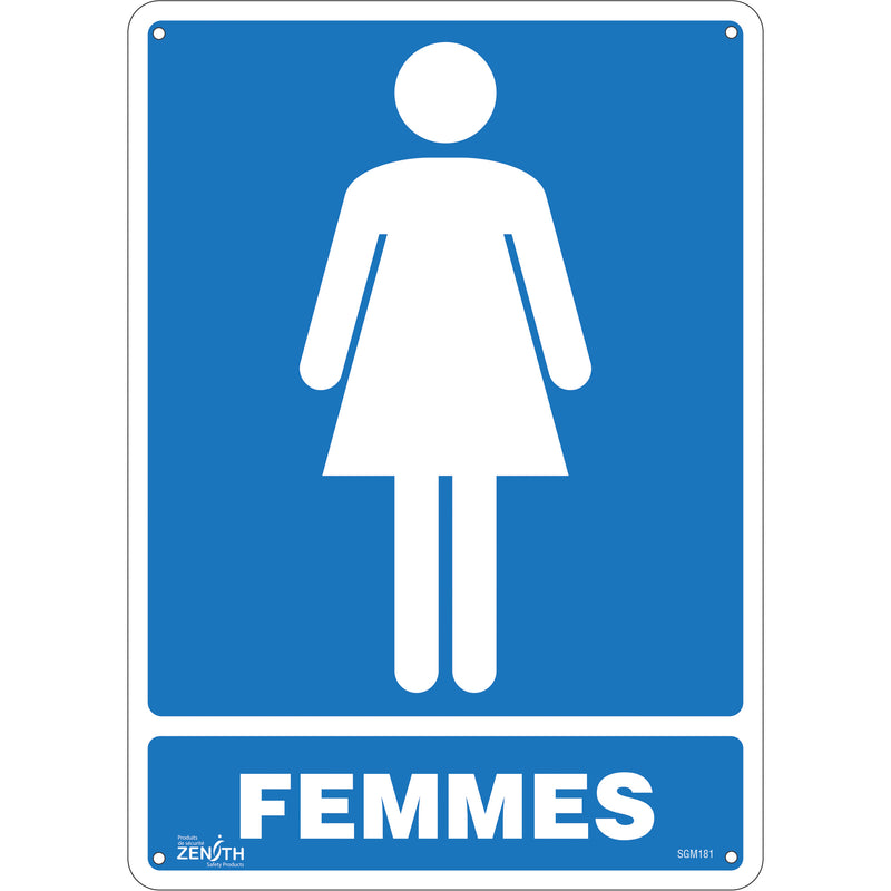 "Femmes" Sign
