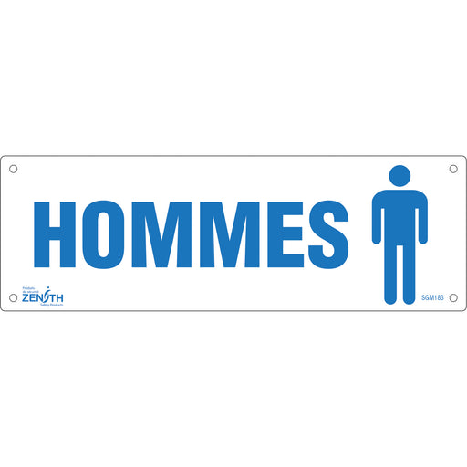 "Hommes" Sign