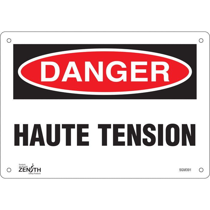 "Haute Tension" Sign