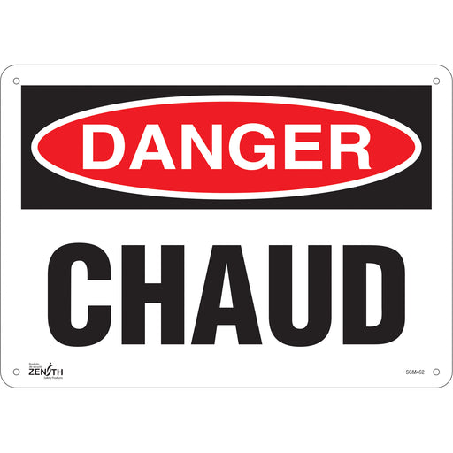 "Chaud" Sign
