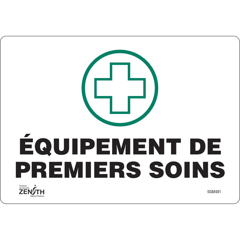 "Premiers Soins" Sign