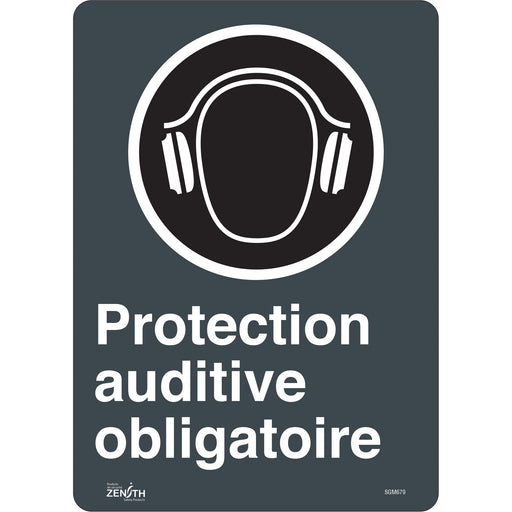 "Protection Auditive Obligatoire" Sign