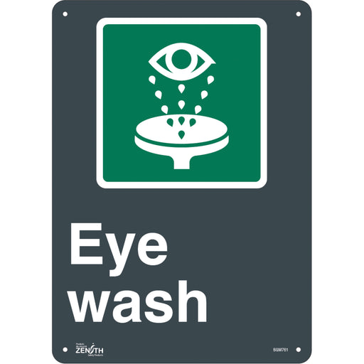 "Eye Wash" Sign