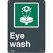 "Eye Wash" Sign