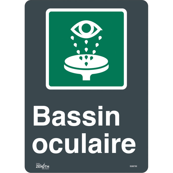 "Bassin Oculaire" Sign
