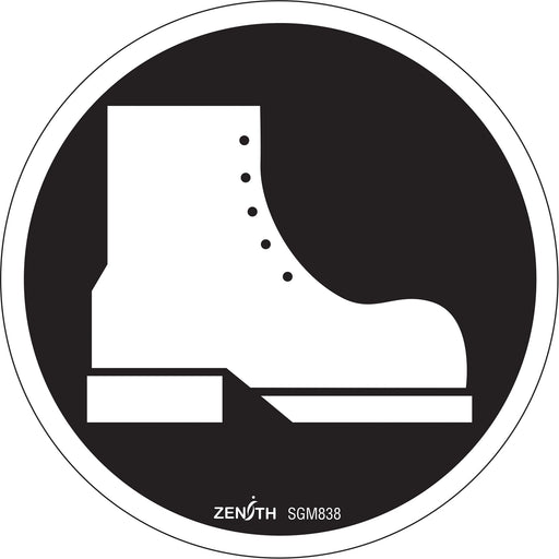 Foot Protection Required CSA Safety Sign