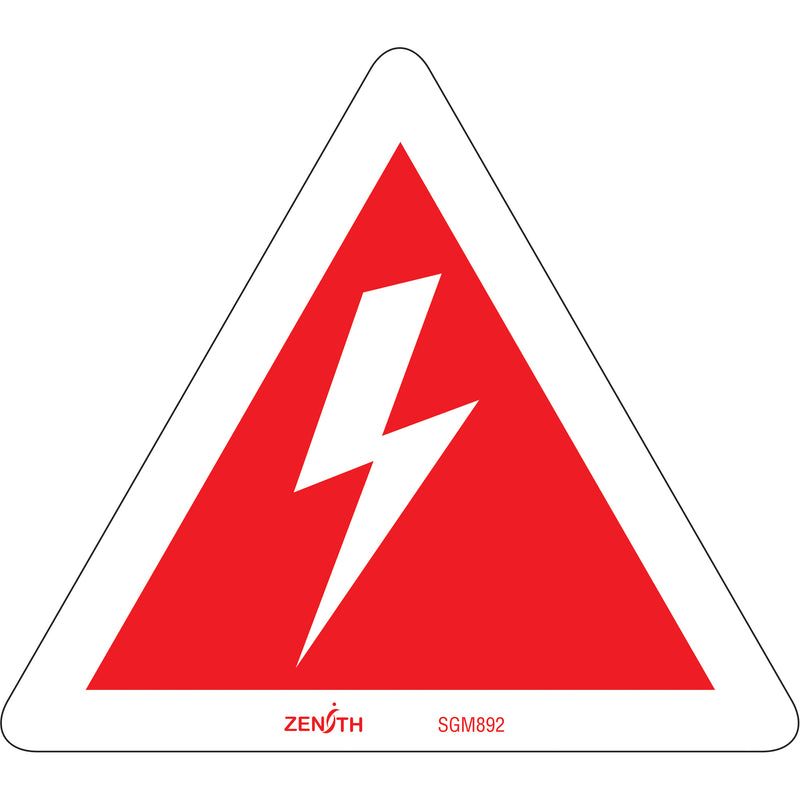 High Voltage CSA Safety Sign