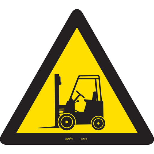 Forklift CSA Safety Sign