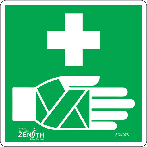 First Aid CSA Safety Sign