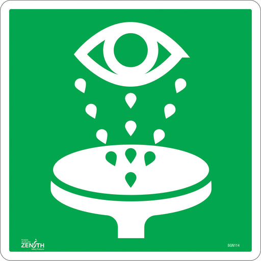 Eye Wash CSA Safety Sign