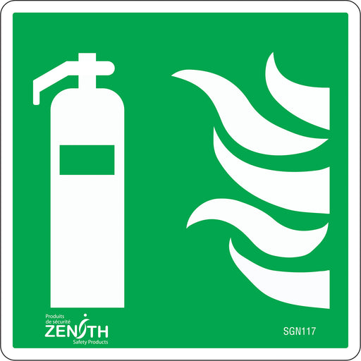 Fire Extinguisher CSA Safety Sign