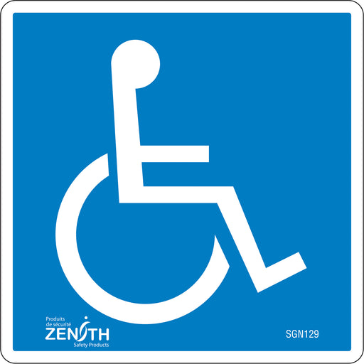 Handicap CSA Safety Sign