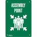 "Assembly Point" Sign